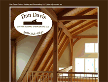 Tablet Screenshot of dandavisbuilder.com